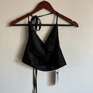 Cowl Neck Satin Cami